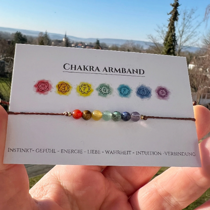 Zartes Chakra Armband Milu Arts and Macrame