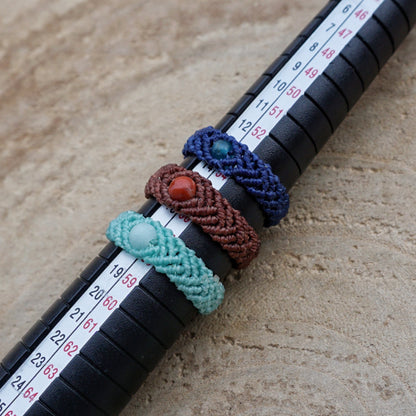 Makramee Ring Milu Arts and Macrame