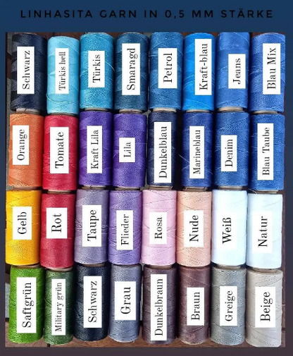 Makramee Ohrringe Lapislazuli Milu Arts and Macrame