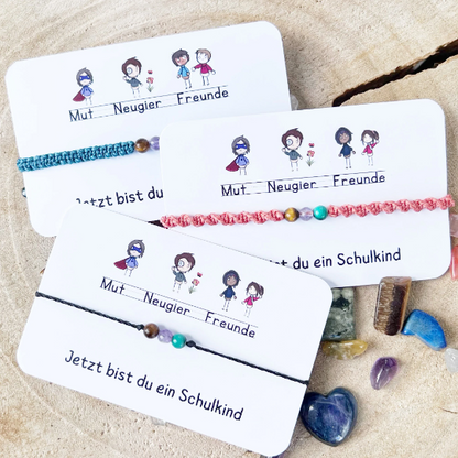 Schulkind Armband Milu Arts and Macrame