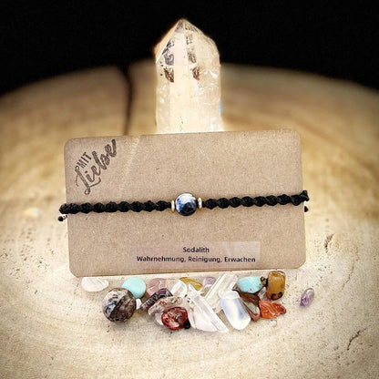 Sodalith Armband Milu Arts and Macrame