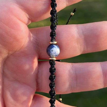 Sodalith Armband Milu Arts and Macrame