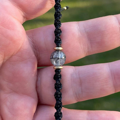 Turmalinquarz Armband Milu Arts and Macrame