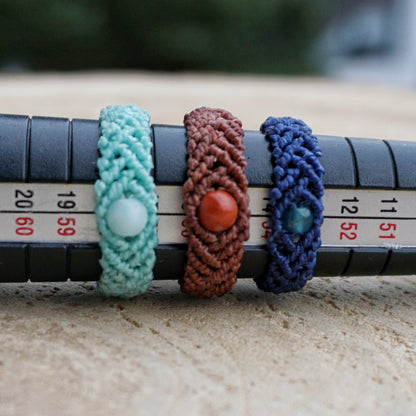 Makramee Ring Milu Arts and Macrame