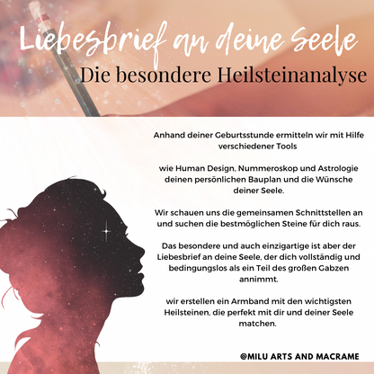 Liebesbrief an deine Seele Milu Arts and Macrame