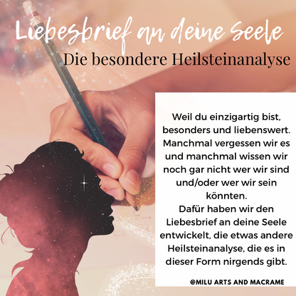 Liebesbrief an deine Seele Milu Arts and Macrame
